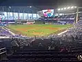 A photograph of a baseball diamond