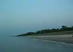 View along Marquette Beach towards West Beach