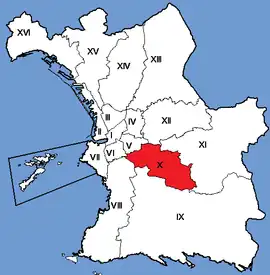 Location within Marseille