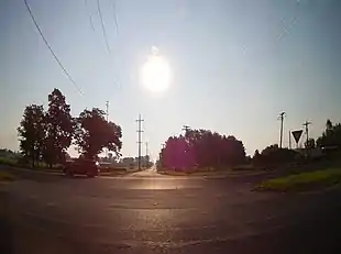 Intersection of U.S. 31 and 11th Road, in Center Township