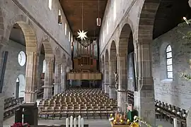 Nave towards the organ