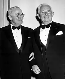 Matthew McCloskey (at right) with President Harry Truman