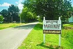 Welcome sign