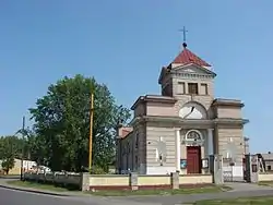 Parish church of St John the Baptist from 1830