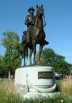 Sculpture of James B. McPherson (2004)