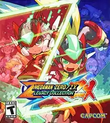 Mega Man Zero/ZX Legacy Collection cover