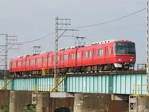 An image of Meitetsu Express 3500 Series EMU.