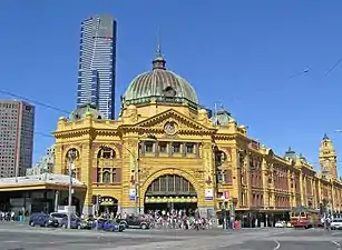 Flinders Street railway station, Melbourne