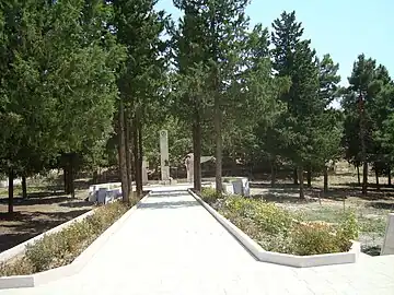 A monument for the fallen in the First Nagorno-Karabakh War