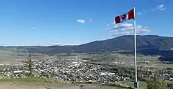 Merritt seen from Norgaard Lookout in 2019