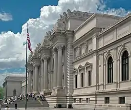 Main facade of the Metropolitan Museum of Art