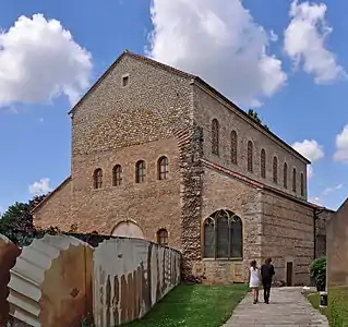 Merovingian basilica in Metz (6th c.)