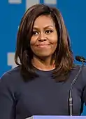 Michelle Obama(2009–2017)Born (1964-01-17)January 17, 1964(age 59 years, 350 days)