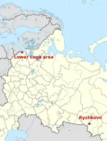 Migration of the ancestors of Siberian Ingrian Finnish speakers from the Lower Luga area to Sibera in 1803–1804