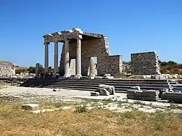 The Ionic Stoa on the Sacred Way