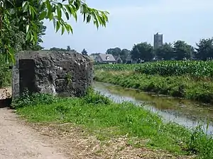 Defence canal and bunker Peel-Raam Line