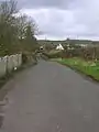 The Mill Vennel looking towards the Carmel Bridge.