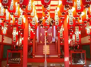 Chōchin at Minatogawa Shrine in Kōbe