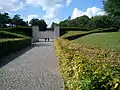 Entry path to the monument.