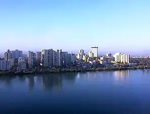 View of Miramar from a Condado building terrace