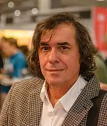 Cărtărescu at Göteborg Book Fair, 2019