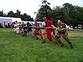 Roman Horseguard Tug of War team