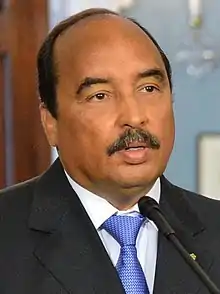 MauritaniaMohamed Ould Abdel Aziz, President, 2014 chair of the African Union