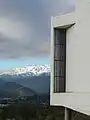 View of Andes from monastery