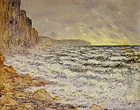 Claude Monet, Fécamp, bord de mer (1881)