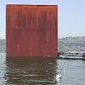 The monolith of Jean Nouvel in Morat