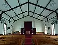 The nave, view toward the altar