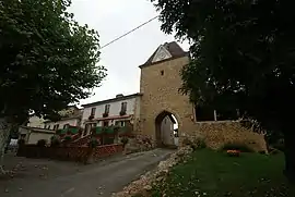 Restored gate and tower