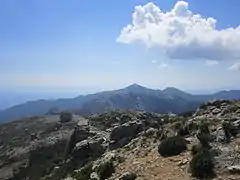 Monte Stello seen from Cima di e Follicie