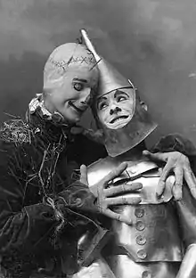 Fred Stone and David C. Montgomery in The Wizard of Oz