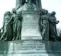 George William Hill (sculptor)'s George-Étienne Cartier Monument(1919) at Mont Royal in Montreal, Quebec, Canada