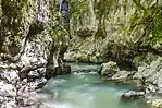 The gorges near the caves