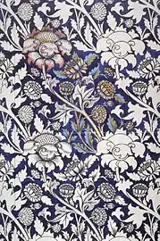 William Morris printed textile design (1883)