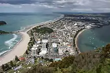 Township seen from top of Mount