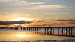 The 3.8-kilometre-long (2.4 mi) Mozambique Island Bridge