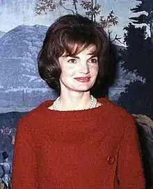 Jacqueline Kennedy Onassis, former First Lady of the United States (transferred to George Washington University)