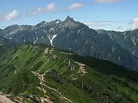 Image 36Mount Yari, Nagano Prefecture in August (from Geography of Japan)