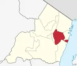 Muheza District in Tanga