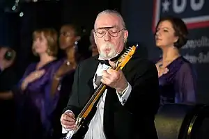 Baxter performing at USO of Metropolitan Washington-Baltimore’s 36th Annual Awards Dinner in Washington, D.C. May 10, 2018.