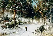 Winter Landscape from Tuulos, 1874