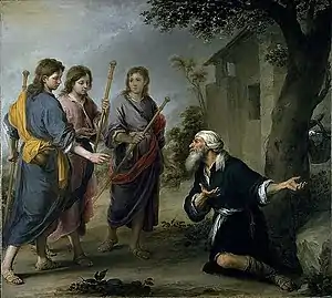 Abraham and the Three Angels (c. 1670-1674)