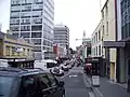 Murray Street in the Hobart CBD, looking south at the Liverpool Street intersection.