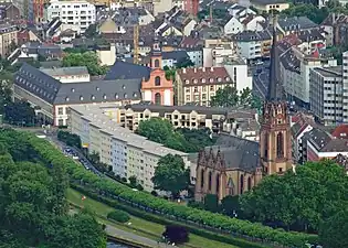 First part at Brückenstraße