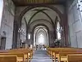 Interior, looking toward the choir