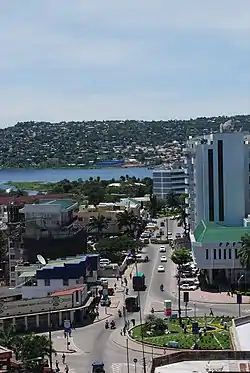 The Mwanza city centre.