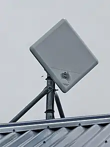 Fixed wireless ODU antenna